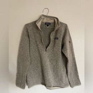 Patagonia pullover gray quarter zip Size L